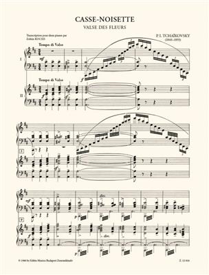 Pyotr Ilyich Tchaikovsky: Casse-Noisette - Valse des fleurs: Duo pour Pianos