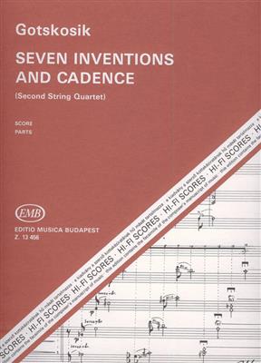 Oleg Gotskosik: Seven Inventions and Cadence (Streichquartett Nr: Quatuor à Cordes