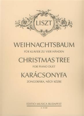 Franz Liszt: Weihnachtsbaum für Klavier zu vier Händen: Piano Quatre Mains