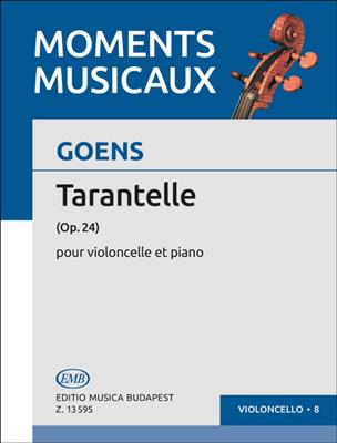 Daniel Van Goens: Tarantelle Op.24: Violoncelle et Accomp.
