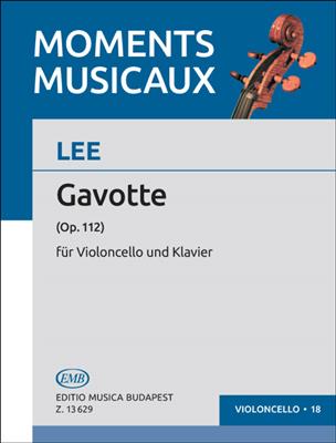 Sebastian Lee: Gavotte op. 112: Violoncelle et Accomp.