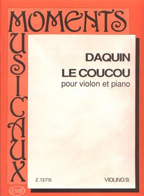 Jean-Luc Darbellay: Le coucou: Violon et Accomp.