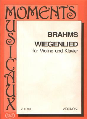 Johannes Brahms: Wiegenlied: Violon et Accomp.