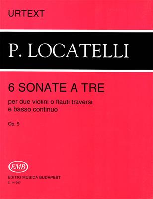 G. Klzala: 6 Sonate a tre per due violini o flauti traversi e: Violon et Accomp.