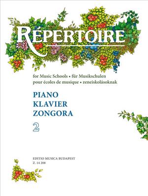 Repertoire für Musikschulen - Klavier II