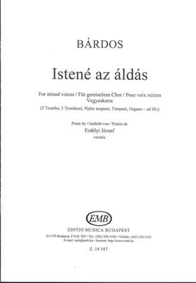 Istené az áldás - for mixed voices: Chœur Mixte et Accomp.