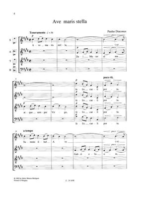 Lajos Bárdos: Werke für gemischten Chor - Marienlieder: Chœur Mixte A Cappella