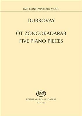 Five Piano Pieces: Solo de Piano