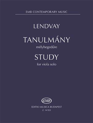 Kamilló Lendvay: Study: Solo pour Alto