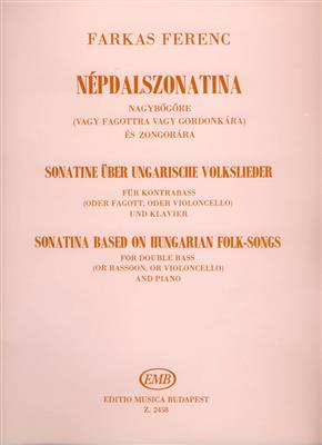 Ferenc Farkas: Sonatine über ungarische Volkslieder für Kontrab: Violoncelle et Accomp.