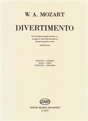 Wolfgang Amadeus Mozart: Divertimento (k.V. 207) für Schul-BläserensZle: Quintette à Vent