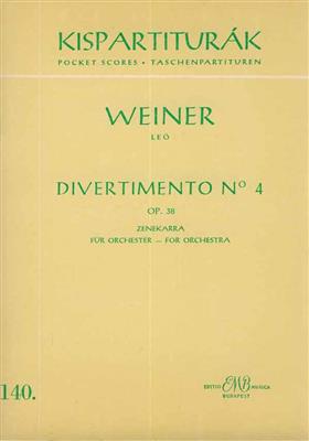 Leó Weiner: Divertimento No. 4: Orchestre Symphonique