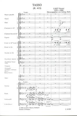 Franz Liszt: Tasso Sinfonische Dichtung: Orchestre Symphonique
