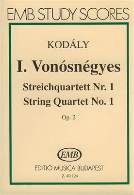Zoltán Kodály: Streichquartett Nr. 1 op. 2: Quatuor à Cordes