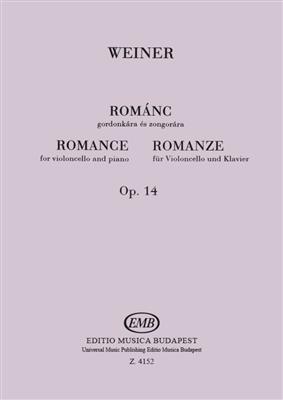 Leó Weiner: Romanze op. 14: Violoncelle et Accomp.