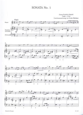 Georg Friedrich Händel: 3 sonate: Flûte Traversière et Accomp.