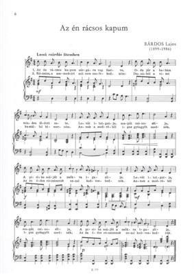 Röpülj páva: Chant et Piano