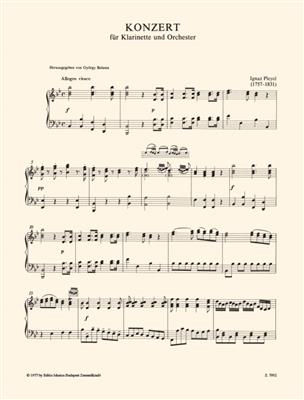 György Balassa: Konzert Für Klarinette B-Dúr: Clarinette et Accomp.