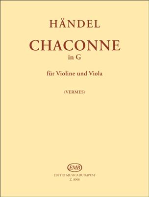 Georg Friedrich Händel: Chaconne in G für Violine und Viola: Duo pour Cordes Mixte