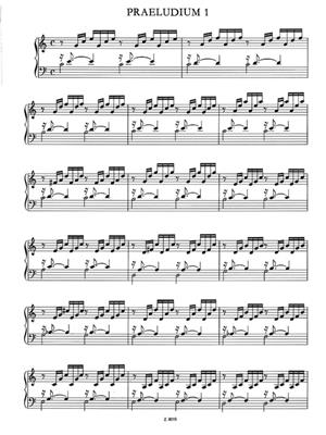 Johann Sebastian Bach: Das wohltemperierte Klavier BWV 846-869 I: Solo de Piano