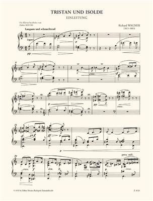 Richard Wagner: Tristan und Isolde Einleitung: Solo de Piano