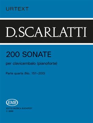 Domenico Scarlatti: 200 Sonate per clavicembalo (pianoforte) 4: Solo de Piano