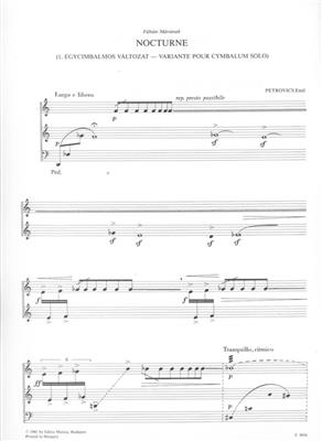 Emil Petrovics: Deux mouvements: Autres Instruments à Clavier