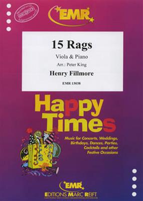 Henry Fillmore: 15 Rags: (Arr. King): Alto et Accomp.