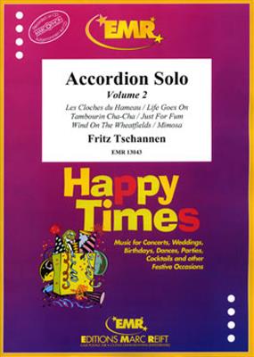 Fritz Tschannen: Accordion Solo Volume 2: Solo pour Accordéon