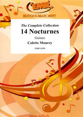 Colette Mourey: 14 Nocturnes: Solo pour Guitare