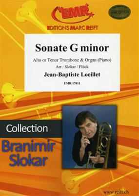 Jean-Baptiste Loeillet: Sonate G minor: (Arr. Slokar): Trombone et Accomp.