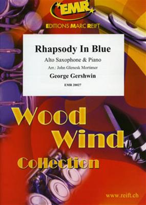 George Gershwin: Rhapsody In Blue: (Arr. John Glenesk Mortimer): Saxophone Alto et Accomp.