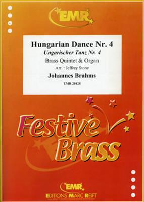 Johannes Brahms: Hungarian Dance Nr. 4: (Arr. Jeffrey Stone): Ensemble de Cuivres