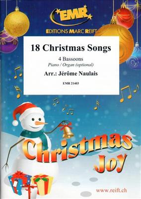 18 Christmas Songs: (Arr. Jérôme Naulais): Basson (Ensemble)