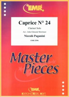 Niccolò Paganini: Caprice N° 24: (Arr. John Glenesk Mortimer): Solo pour Clarinette