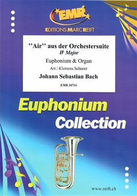 Johann Sebastian Bach: Air: (Arr. Klemens Schnorr): Baryton ou Euphonium et Accomp.