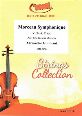 Alexandre Guilmant: Morceau Symphonique: (Arr. John Glenesk Mortimer): Alto et Accomp.