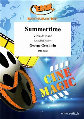 George Gershwin: Summertime: (Arr. Jirka Kadlec): Alto et Accomp.
