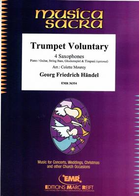 Georg Friedrich Händel: Trumpet Voluntary: (Arr. Colette Mourey): Saxophones (Ensemble)