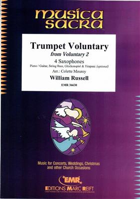 William Russell: Trumpet Voluntary: (Arr. Colette Mourey): Saxophones (Ensemble)