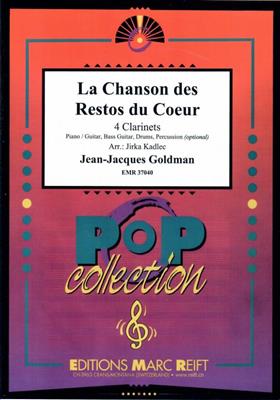 Jean-Jacques Goldman: La Chanson des Restos du Coeur: (Arr. Jirka Kadlec): Clarinettes (Ensemble)