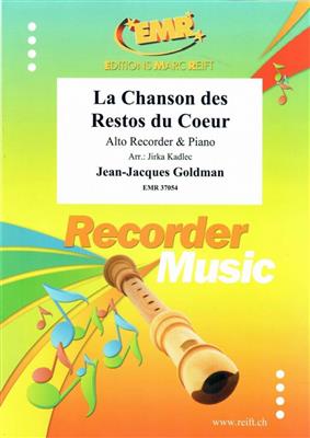 Jean-Jacques Goldman: La Chanson des Restos du Coeur: (Arr. Jirka Kadlec): Flûte à Bec Alto et Accomp.