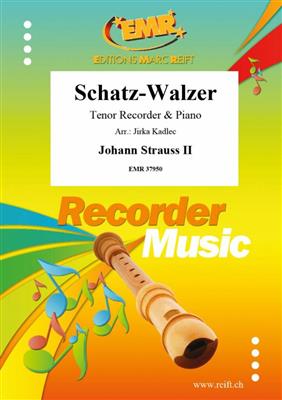 Johann Strauss Jr.: Schatz-Walzer: (Arr. Jirka Kadlec): Flûte à Bec Ténor et Accomp.