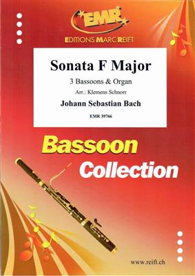 Johann Sebastian Bach: Sonata F Major: (Arr. Klemens Schnorr): Basson (Ensemble)