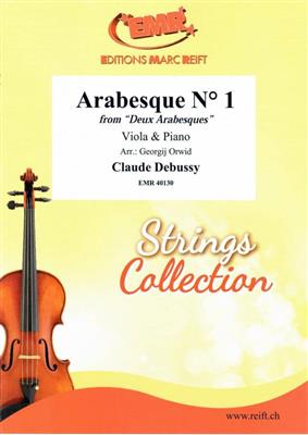 Claude Debussy: Arabesque No. 1: (Arr. Georgij Orwid): Alto et Accomp.