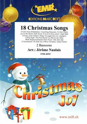 18 Christmas Songs: (Arr. Jérôme Naulais): Duo pour Bassons