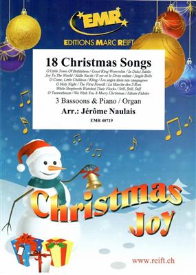 18 Christmas Songs: (Arr. Jérôme Naulais): Basson (Ensemble)