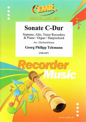 Georg Philipp Telemann: Sonate C-Dur: (Arr. Eberhard Kraus): Saxophone