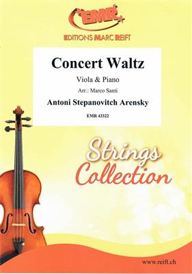 Antoni Stepanovitch Arensky: Concert Waltz: (Arr. Marco Santi): Alto et Accomp.