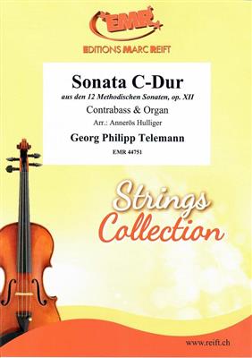 Georg Philipp Telemann: Sonata C-Dur: (Arr. Annerös Hulliger): Contrebasse et Accomp.